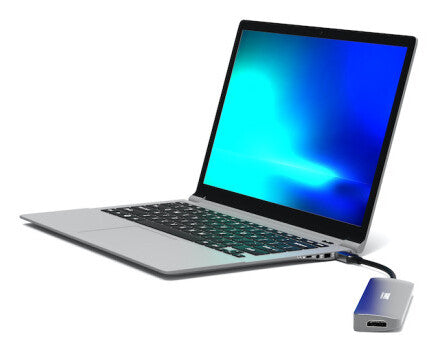 Port Designs 900162 interface hub USB Type-C Sølv