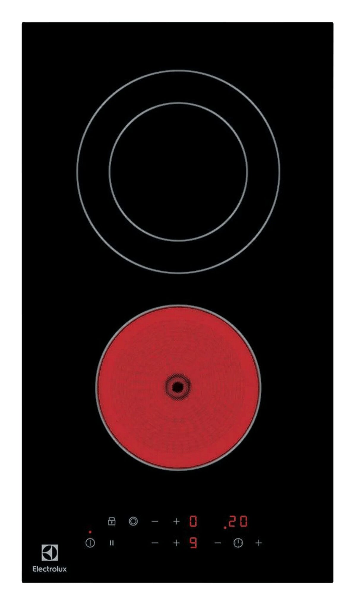 Electrolux LHR3233CK Sort Indbygget 29 cm Keramisk 2 zone(s)