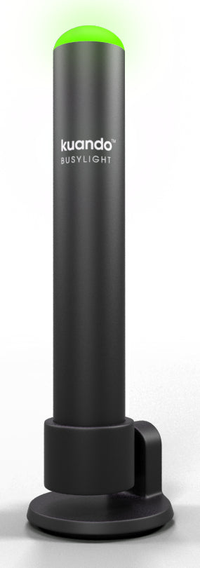Kuando Busylight UC Alpha - Presence, Ringer & Notification 'optaget' lys indikator til hovedtelefon Headset