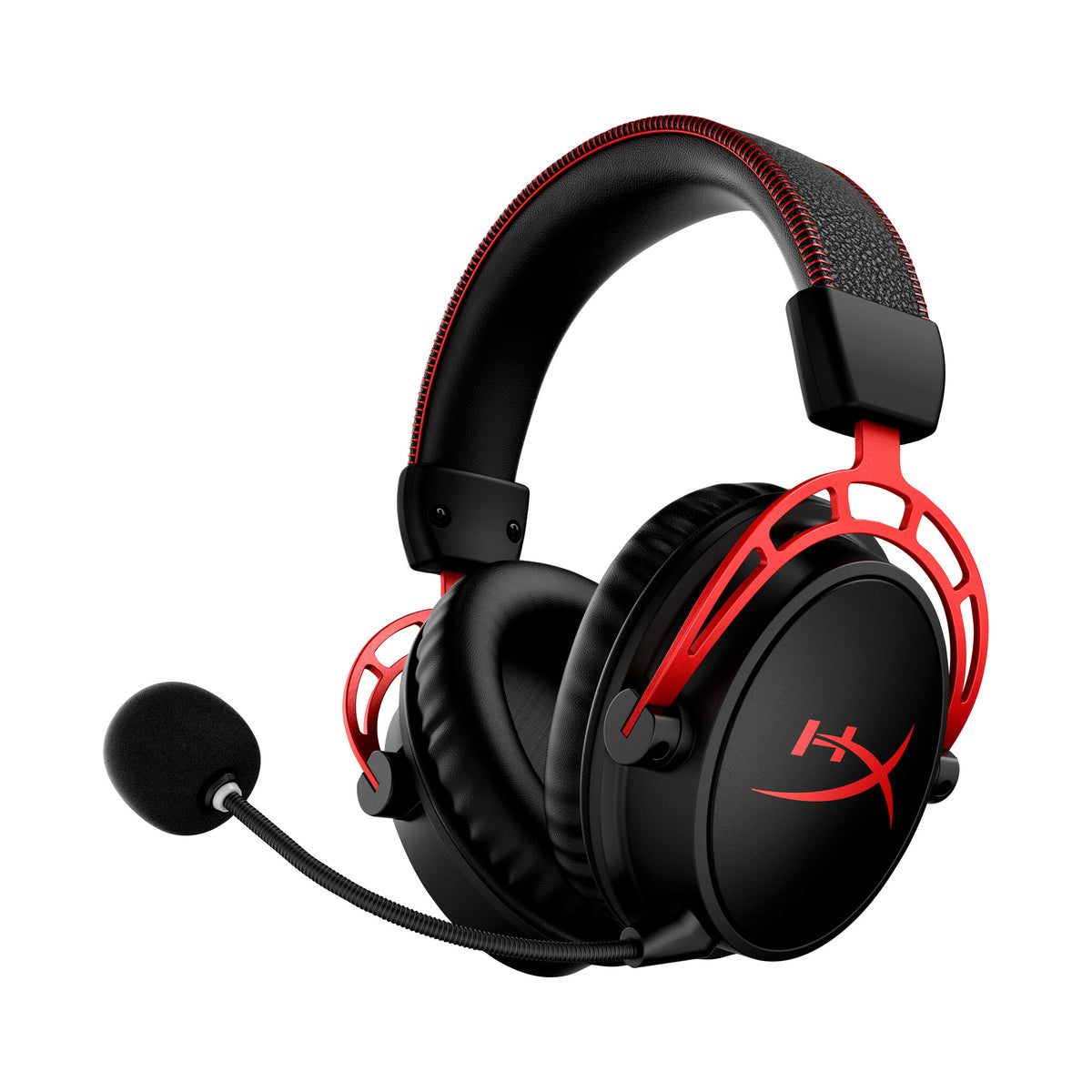 HyperX Cloud Alpha Trådløs Høretelefoner Sort Rød