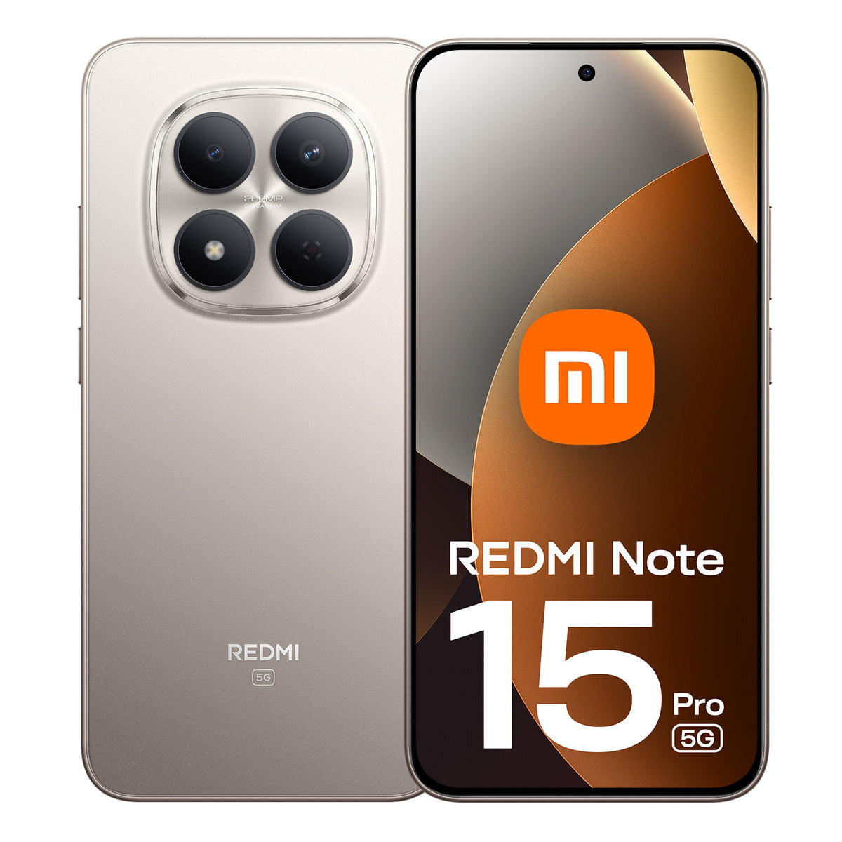 Xiaomi Redmi Note 15 Pro 5G 17,4 cm (6.83") 8 GB 256 GB 6580 mAh Titanium