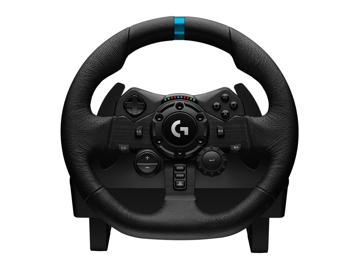 Logitech G G923 Sort USB 2.0 Rat + Pedaler Analog/digital PC, PlayStation 4, PlayStation 5