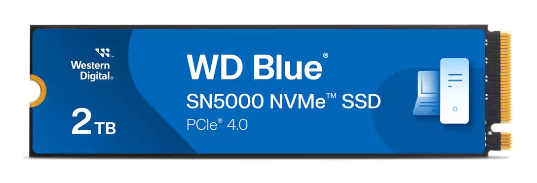 WD Blue SN5000 SSD WDS200T4B0E 2TB M.2 PCI Express 4.0 x4 (NVMe)