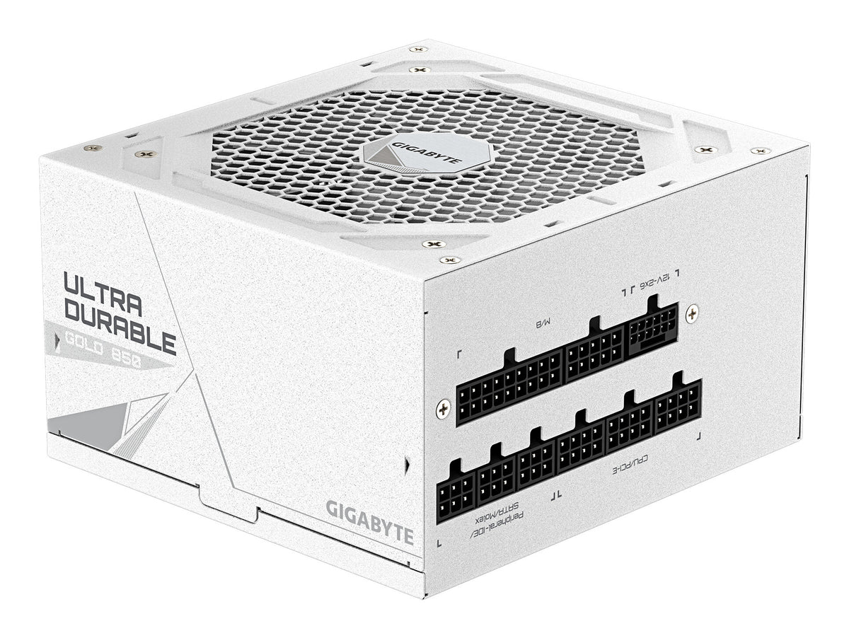GIGABYTE UD850GM PG5 V2 ICE enhed til strømforsyning 850 W 20+4 pin ATX ATX Hvid