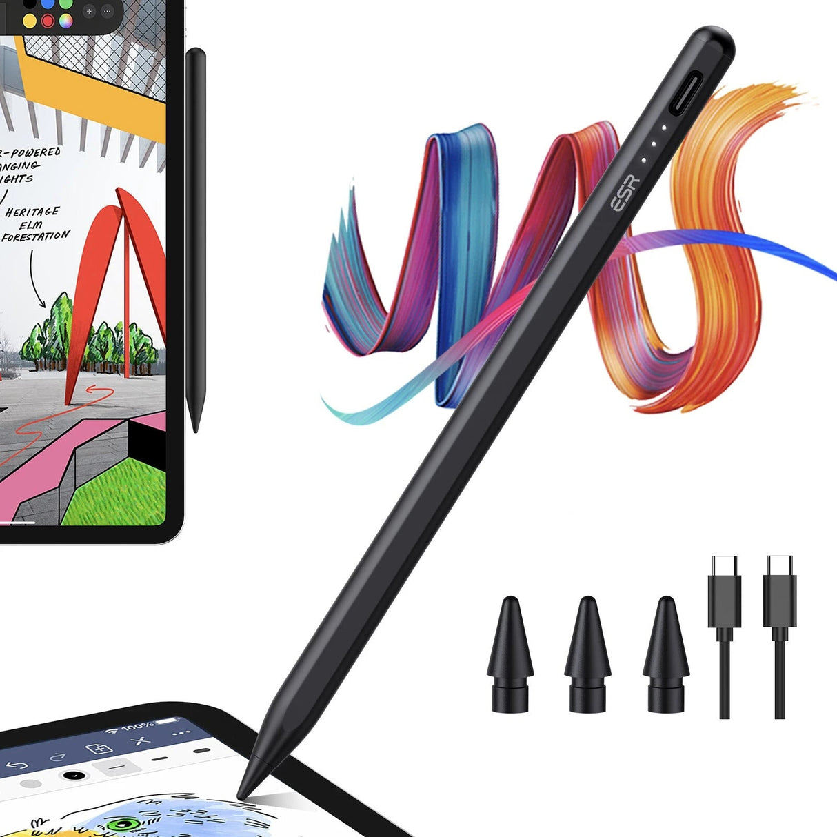 esr 4894240164945 stylus pen Sort