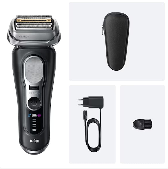 Braun Series 9 Pro+ 9600s Barbermaskine Sort