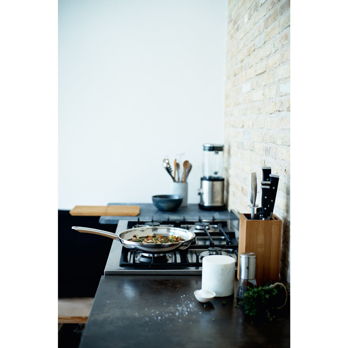 WMF 1756286411 Sort, Rustfrit stål Aluminium, Rustfrit stål
