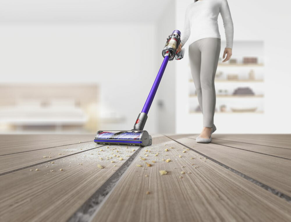 Dyson V11 Advanced 2-i-1 stangstøvsuger Batteri Dry Poseløs 545 W Nikkel, Lilla