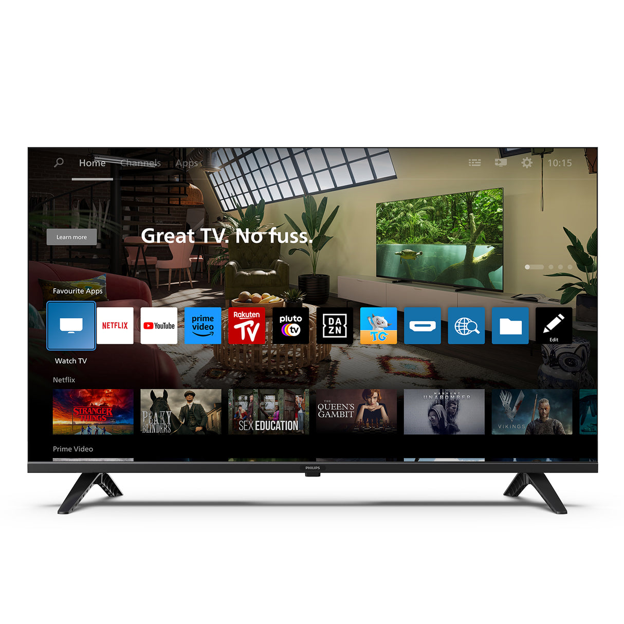 Philips 40PFS6009/12 TV 101,6 cm (40") Fuld HD Smart TV Wi-Fi Sort