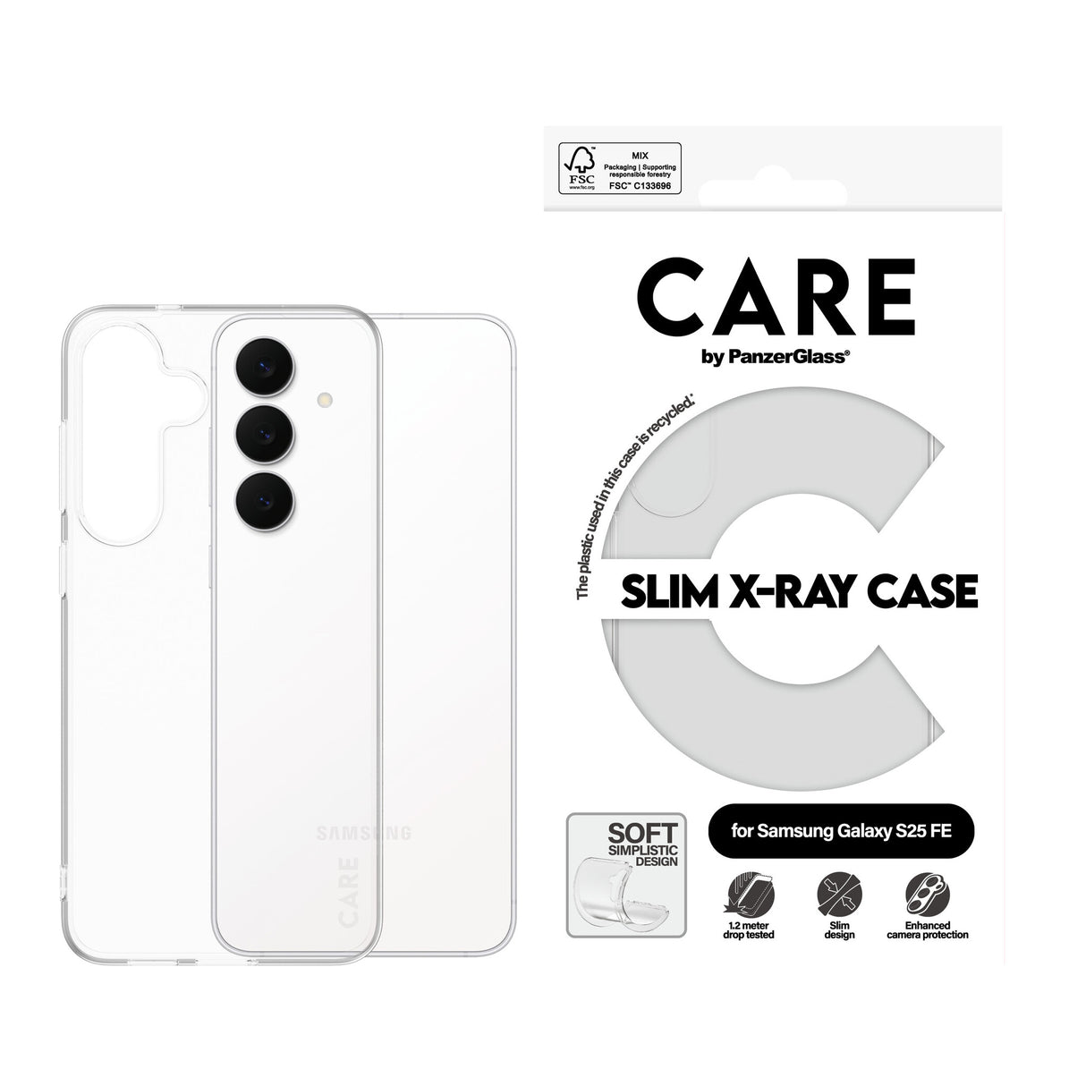 PanzerGlass CARE™ by ® X-Ray Case Samsung Galaxy S25 FE 5G