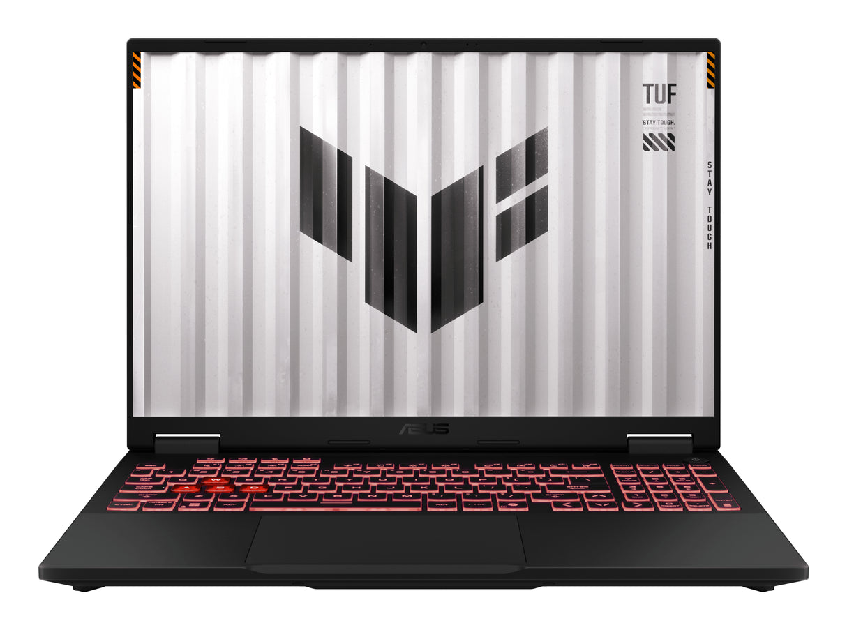 ASUS TUF Gaming A16 FA608UP-QT016W AMD Ryzen™ 7 260 Laptop 40,6 cm (16") WQXGA 32 GB DDR5-SDRAM 1 TB SSD NVIDIA GeForce RTX 5070 Wi-Fi 6E (802.11ax) Windows 11 Home Sort, Grå