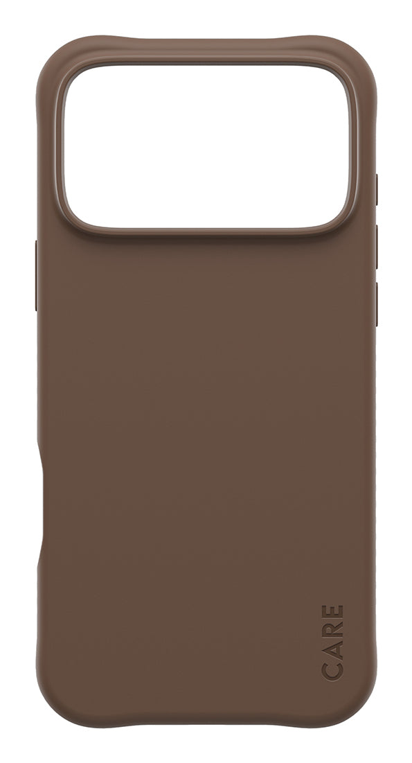 PanzerGlass CARE by ® Fashionable Case Samba Espresso m. MagSafe iPhone 17 Pro Max