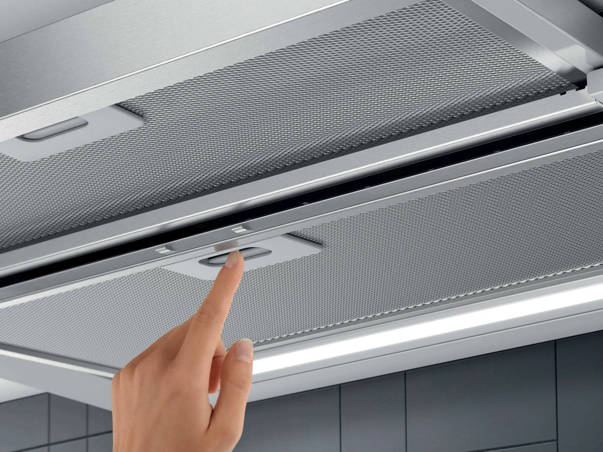 Electrolux LFP616X Semi indbygget (træk ud) Grå 600 m³/t