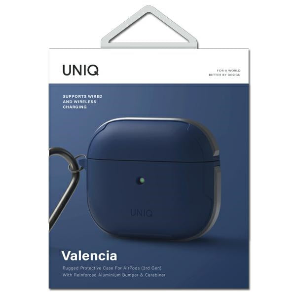 Uniq Valencia-hylster til AirPods 3 - blå