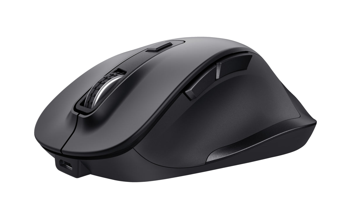 Trust Fyda mus Kontor Højre hånd RF Wireless + USB Type-A Optisk 2400 dpi