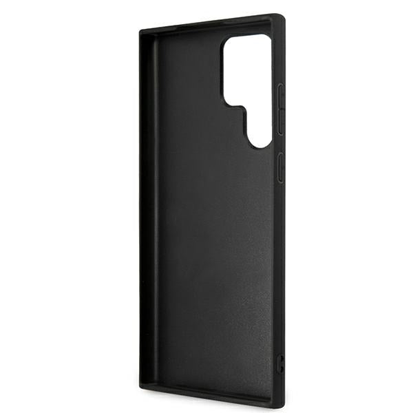 Guess GUHCS22L4GMGGR S908 S22 Ultra szary/grå hardcase 4G Big Metal Logo