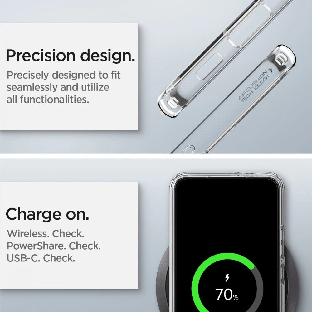 Spigen Ultra Hybrid Case til Samsung Galaxy S22 - Klar