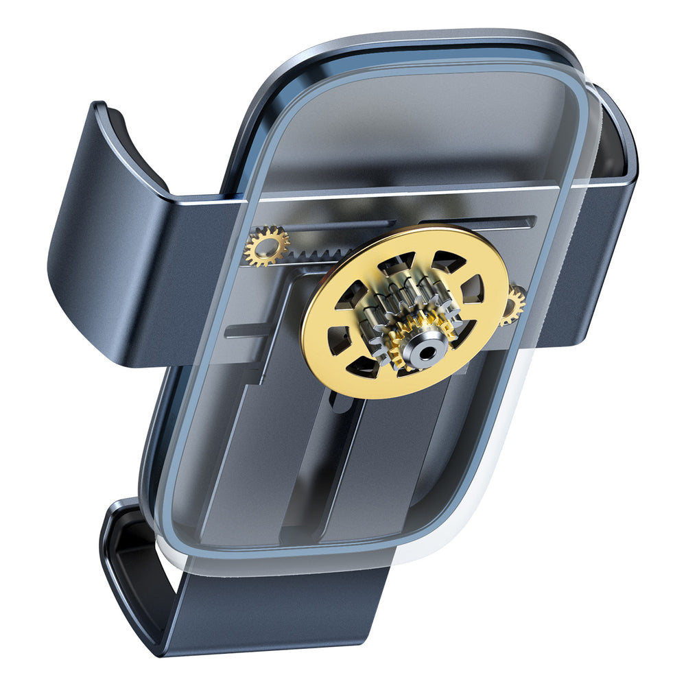 Baseus Metal Age II gravitationel bilholder til ventilationsgitter mørkegrå (SUJS000013)