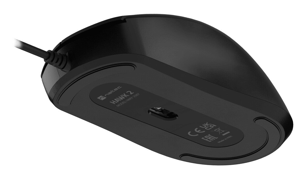 NATEC HAWK 2 mus Universel Højre hånd USB Type-A Laser 2400 dpi