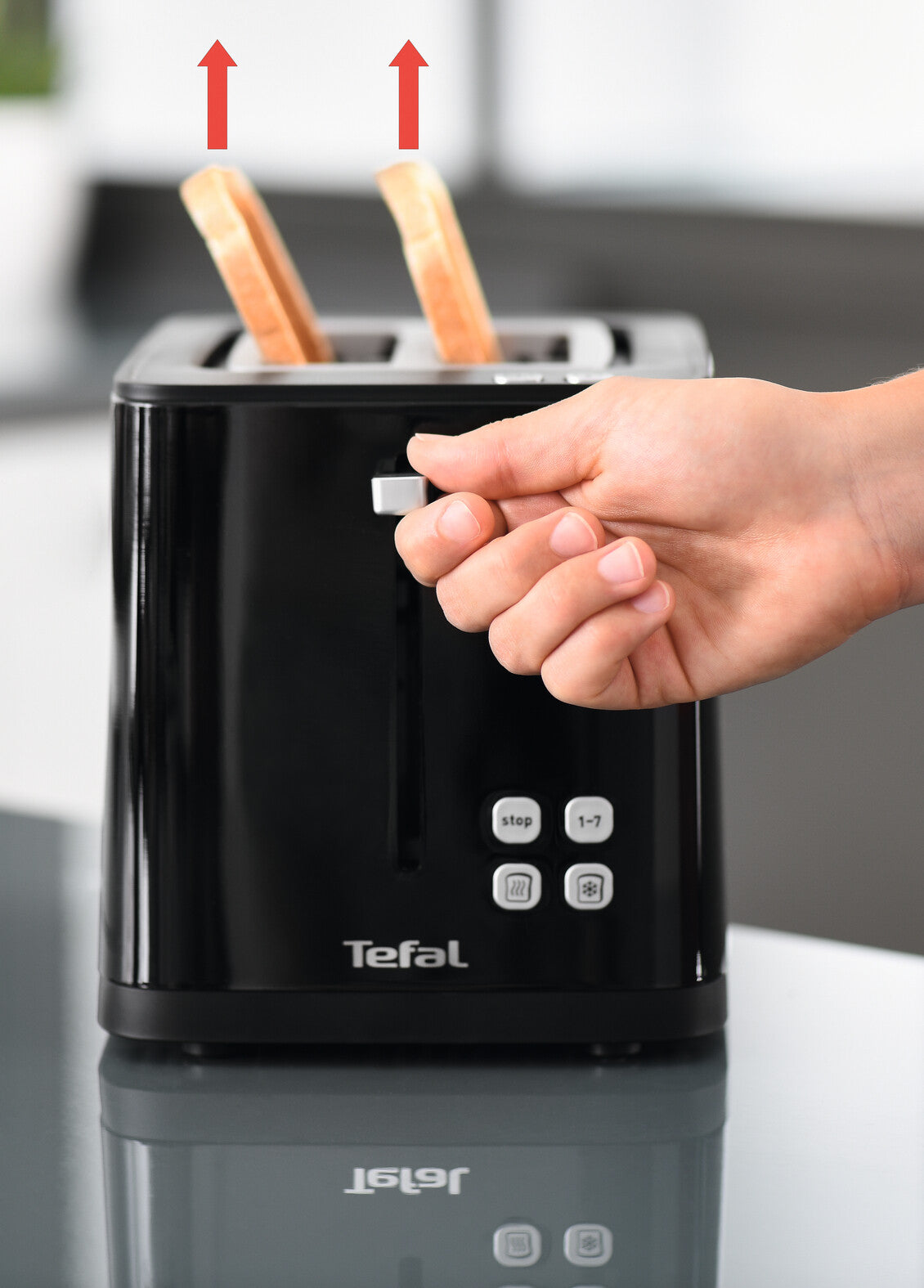 Tefal TT6408 7 2 skive(r) 850 W Sort