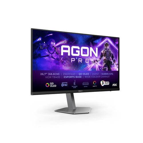 AOC AGON PRO AG276QZD2 27 2560 x 1440 (2K) HDMI DisplayPort 240Hz
