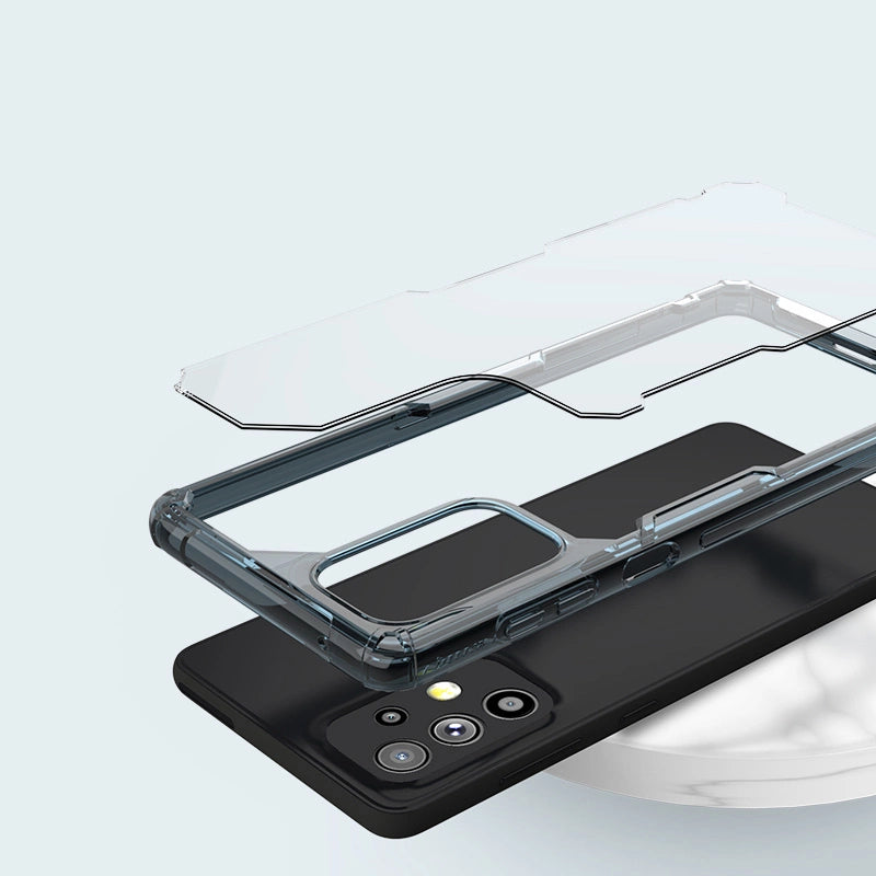 Nillkin Nature Pro case for Samsung Galaxy A73 armored cover transparent cover