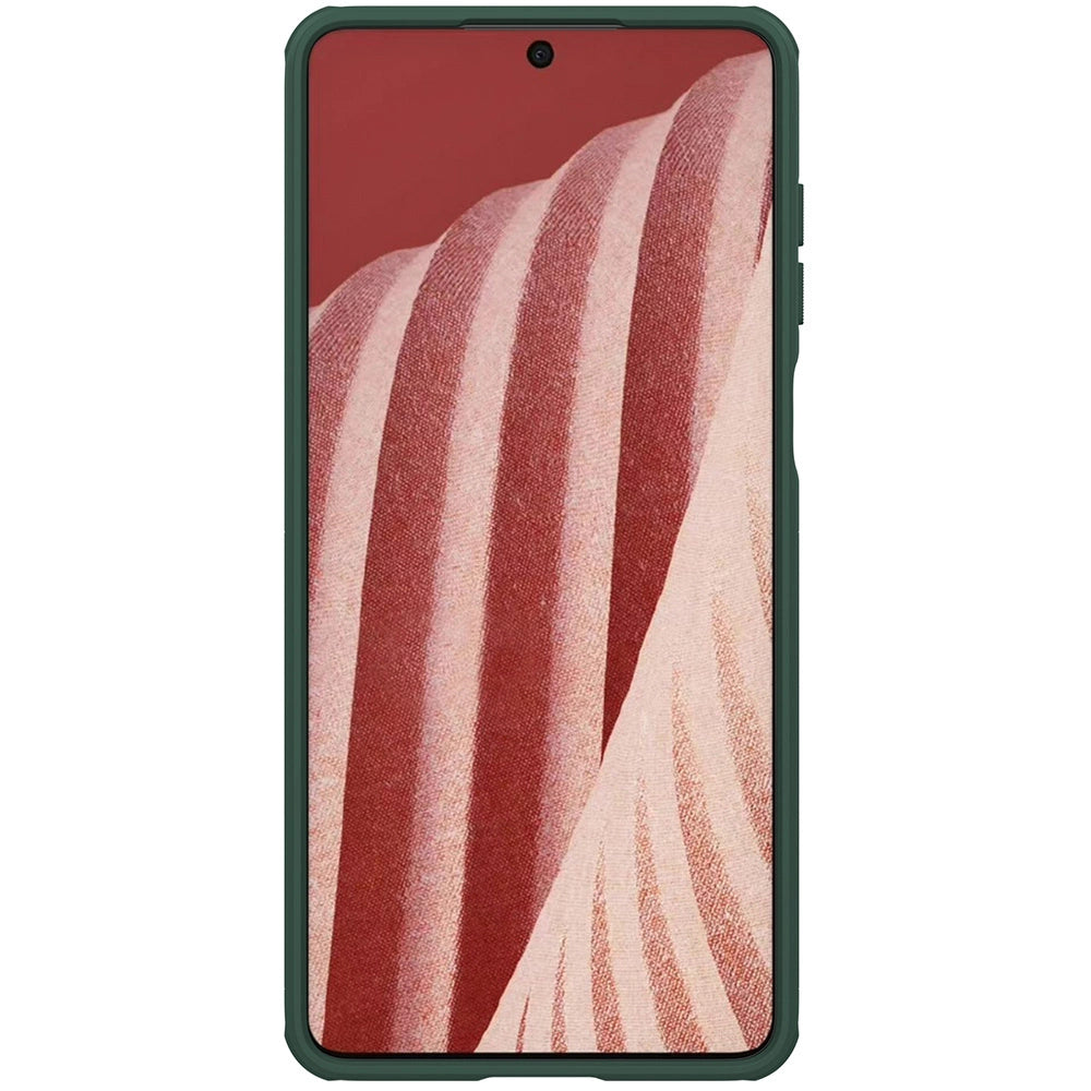 Nillkin Super Frosted Shield Pro durable case cover for Samsung Galaxy A73 green
