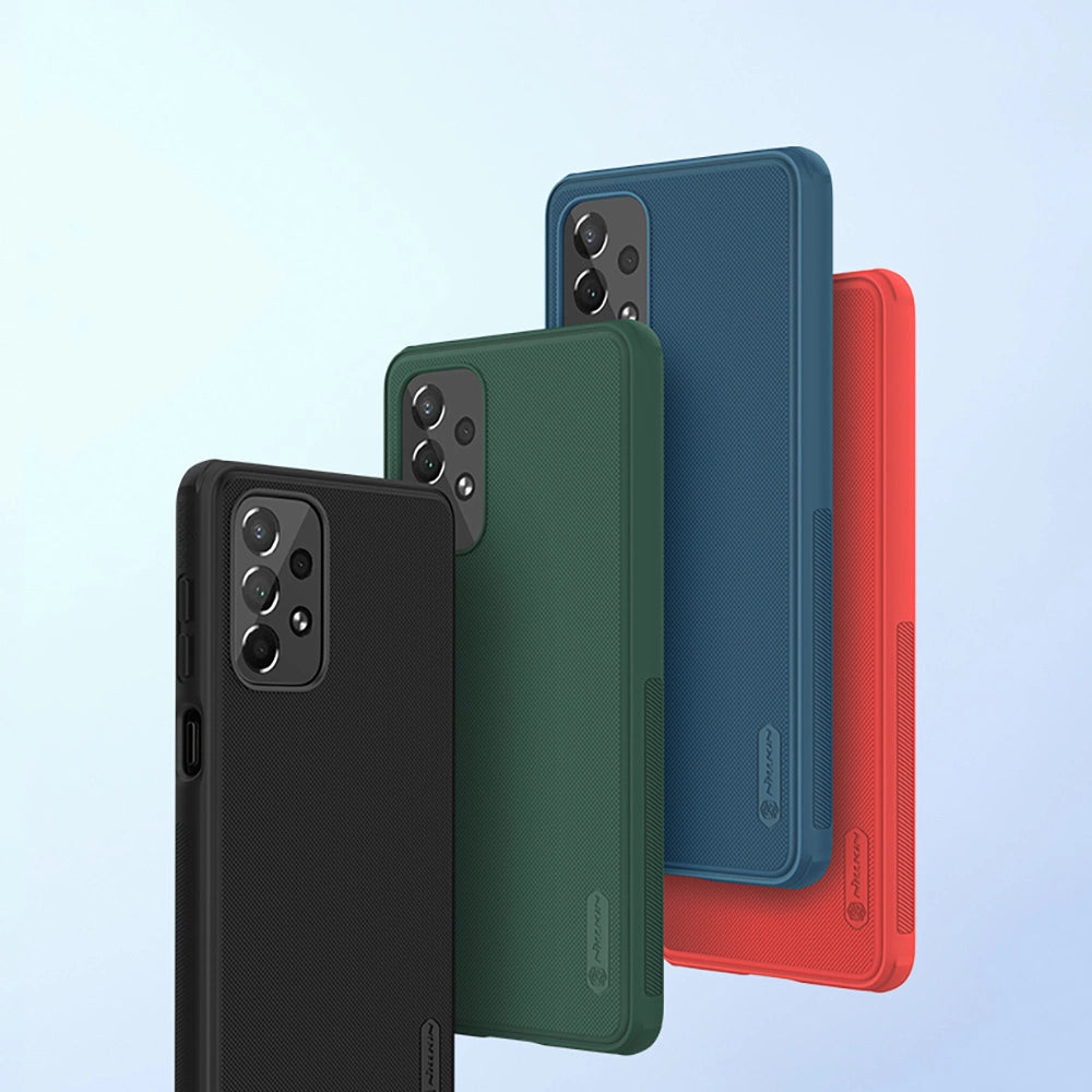 Nillkin Super Frosted Shield Pro durable case cover for Samsung Galaxy A73 green