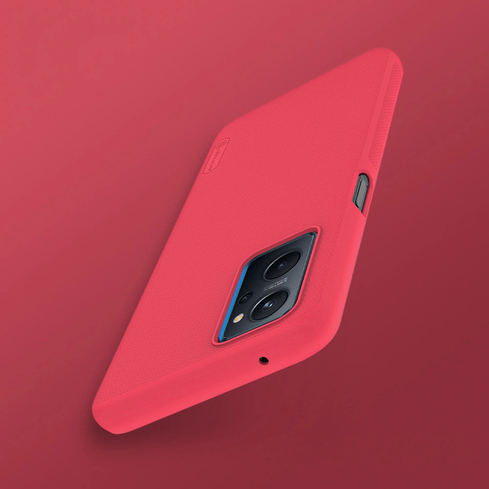 Nillkin Super Frosted Shield forstærket forside til Realme 9i sort