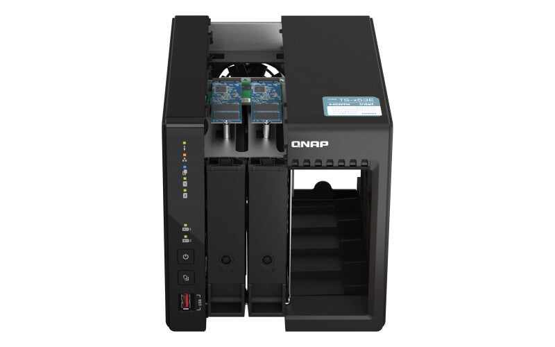 QNAP TS-253E NAS Tower Intel(R) Celeron(R) J6412 8 GB 0 TB QNAP QTS Black