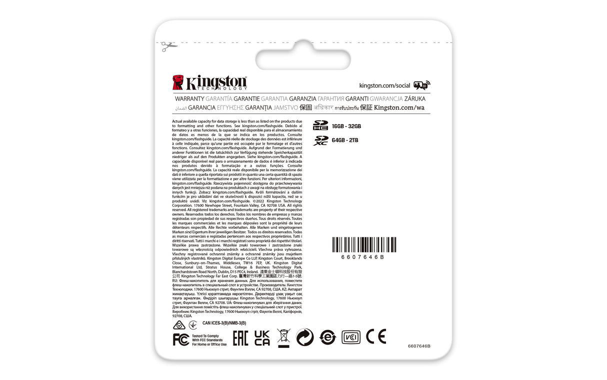 Kingston Canvas React Plus SDXC UHS-II Memory Card 128GB 300MB/s