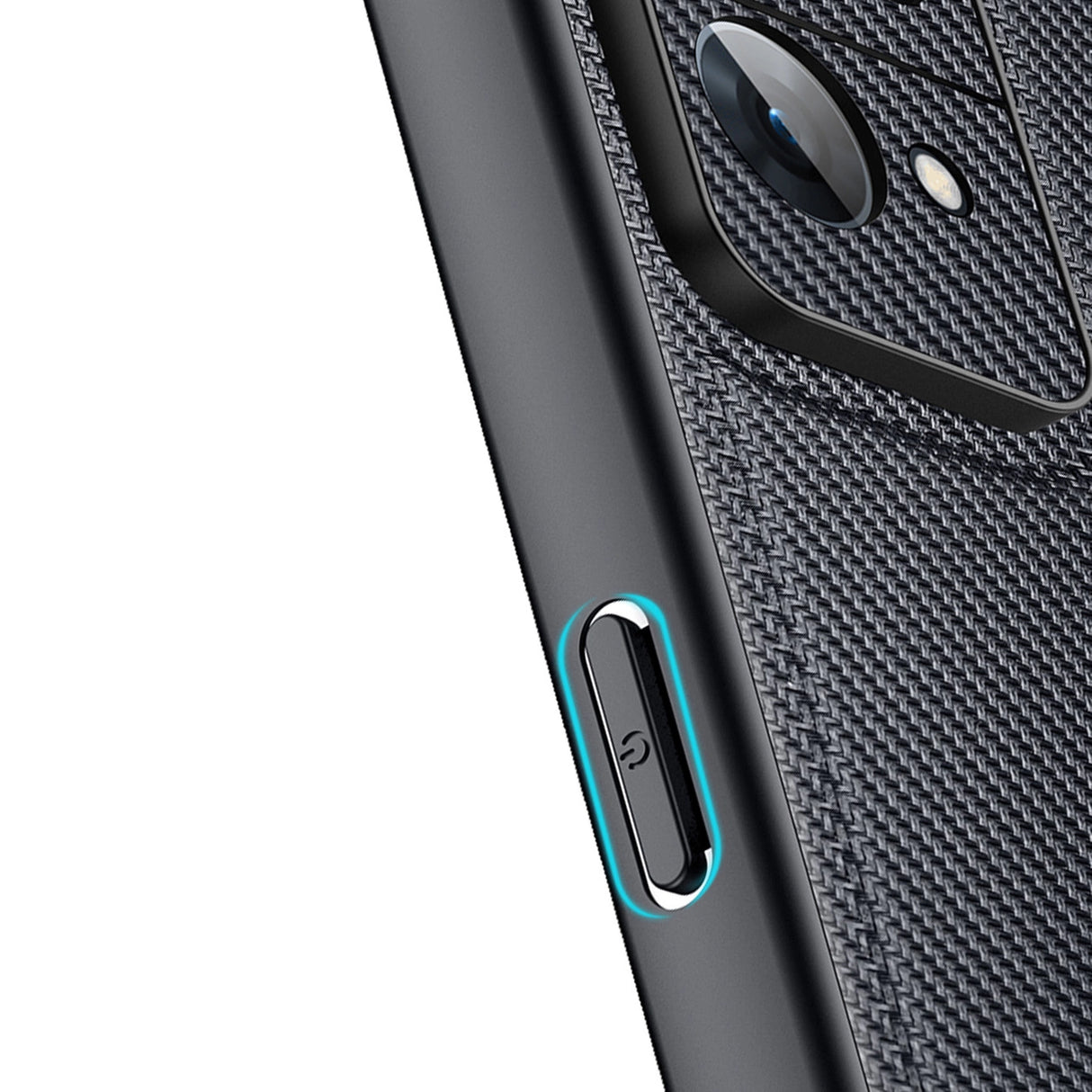 Dux Ducis Fino case cover covered with nylon material Oppo Reno7 Pro 5G black