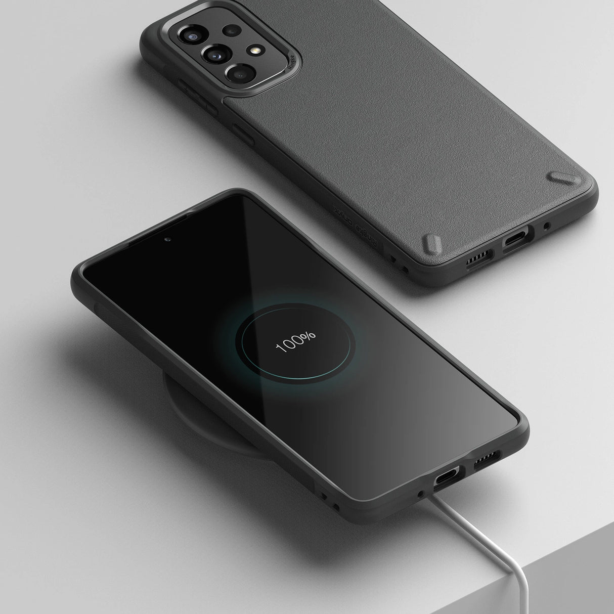 Ringke Onyx holdbar TPU Cover til Samsung Galaxy A73 grå