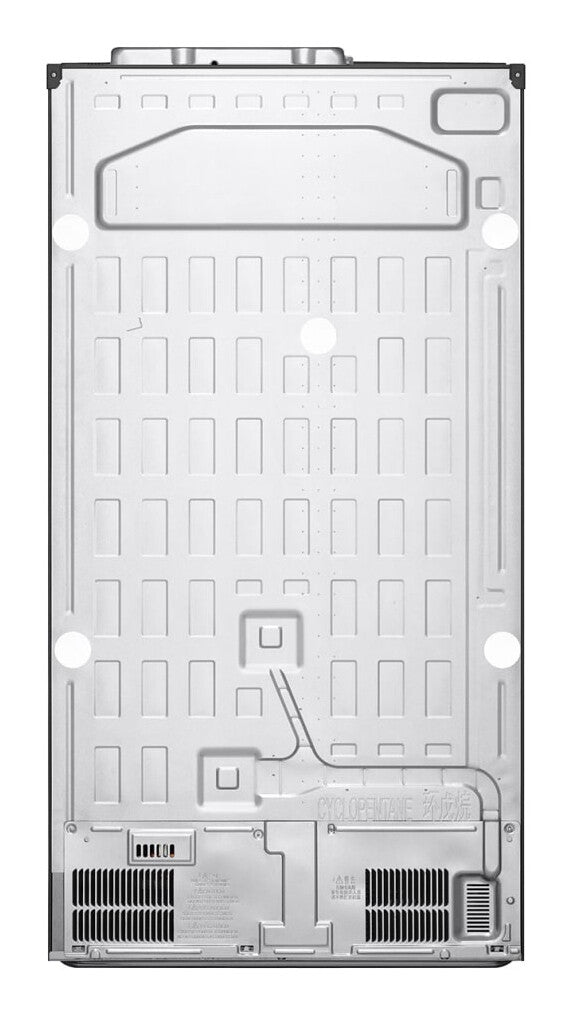 LG GSJV70MCLE side-by-side køle-fryseskab Fritstående 635 L Sort