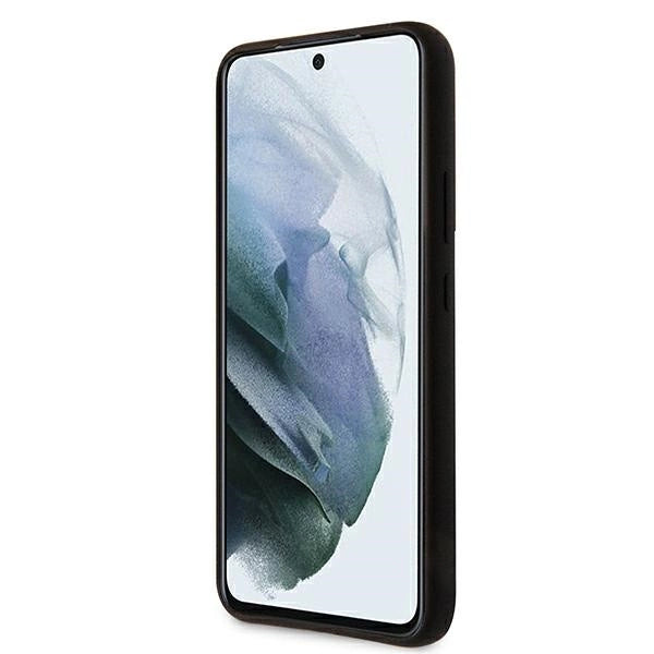 Mercedes Silicone Line Case for Samsung Galaxy S22+ - Black