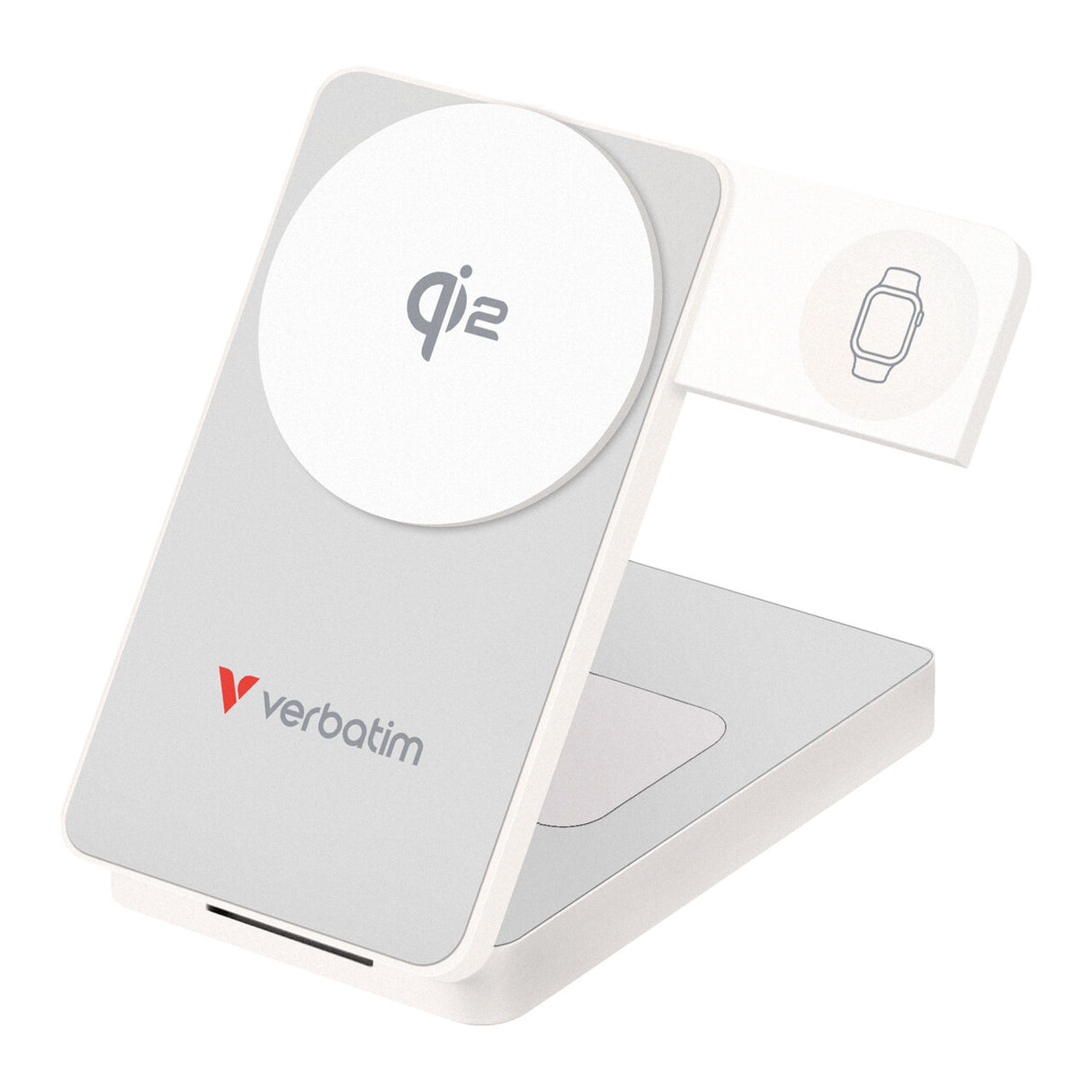 Verbatim 32296 powerbank Lithium polymer (LiPo) 10000 mAh Trådløs opladning Hvid
