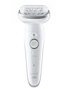 Braun Silk-épil 9 BR2-225328 hårfjerner 40 pincetter Grå, Hvid