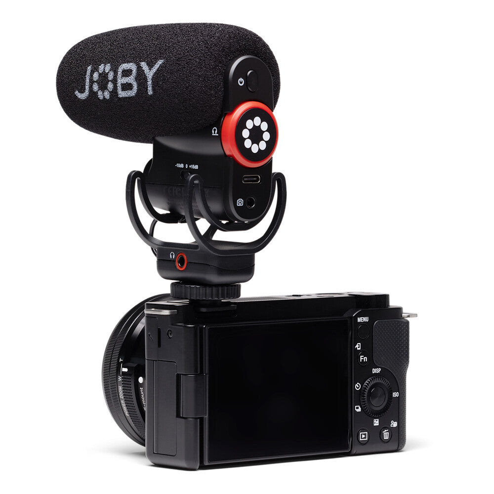 Joby Wavo Plus Sort Mikrofon til digitalkamera