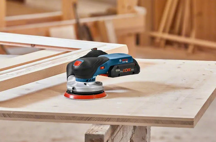 Bosch GEX Professional 18V-125 Excentersliber Uden batteri Batteri og lader ikke inkluderet