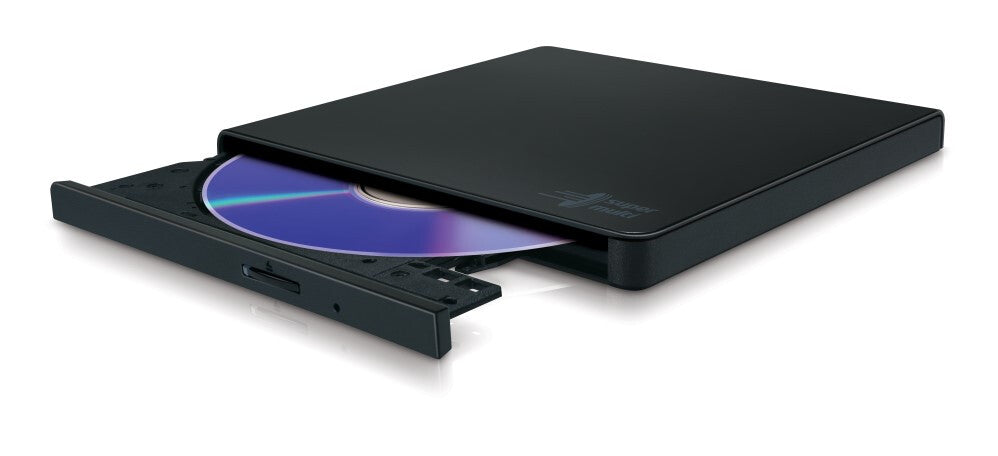 Hitachi-LG Slim Portable DVD-Writer optisk diskdrev DVD±RW Sort