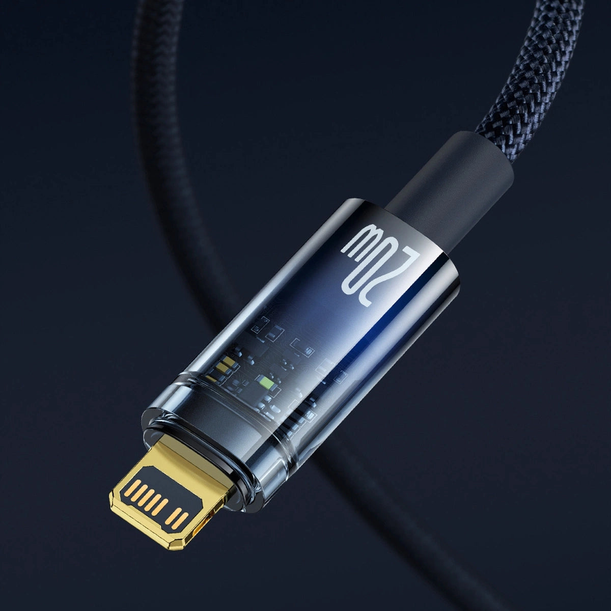 Baseus CATS000003 Lightning - USB-C kabel 20W 480Mb/s 1m - blå