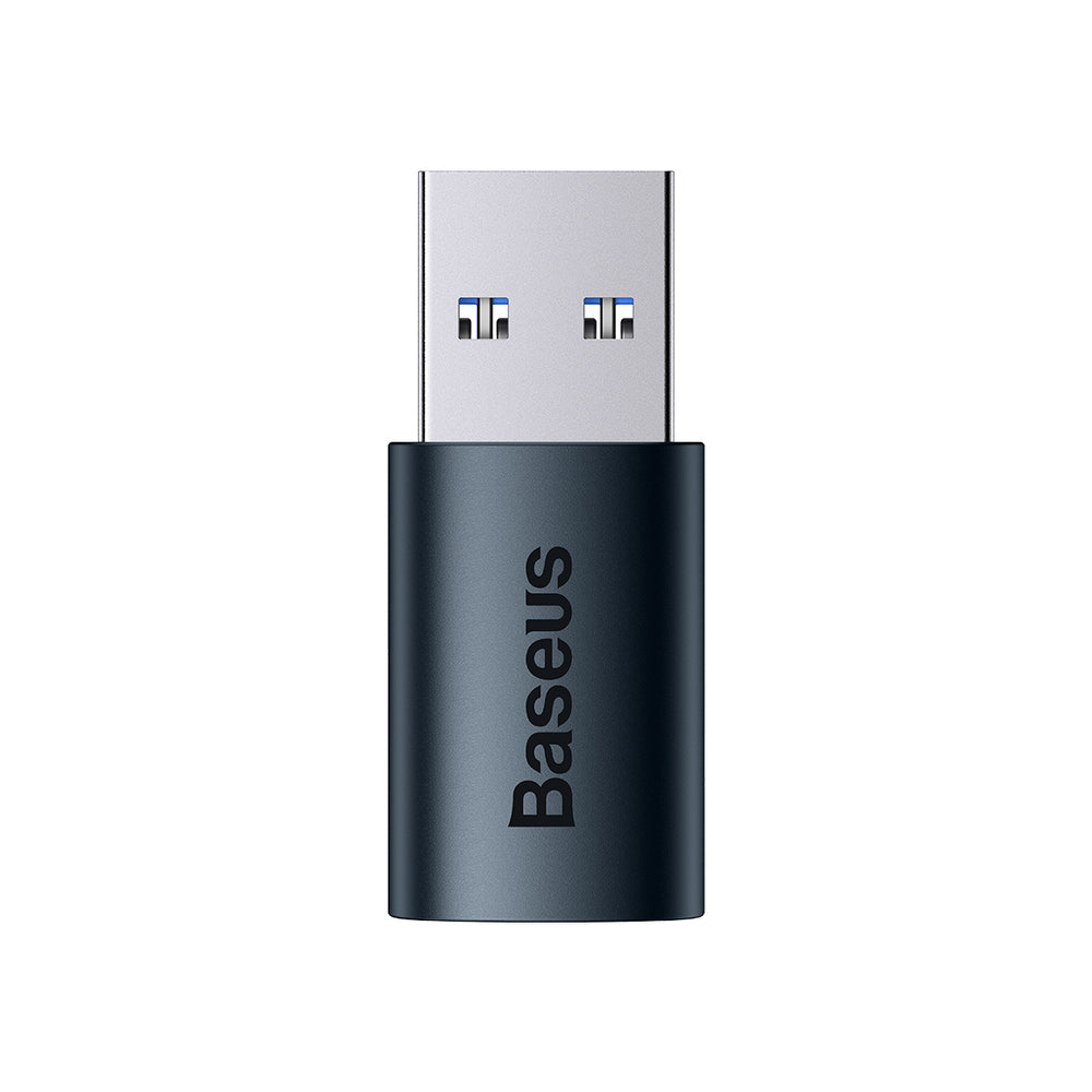 Baseus Ingenuity Series Mini Adapter USB 3.1 OTG to USB Type C Blue (ZJJQ000103)