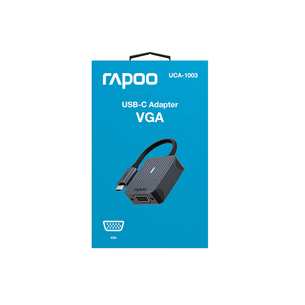 Rapoo Usb C Adapter Uca 1003 Usb C To Vga Adapter