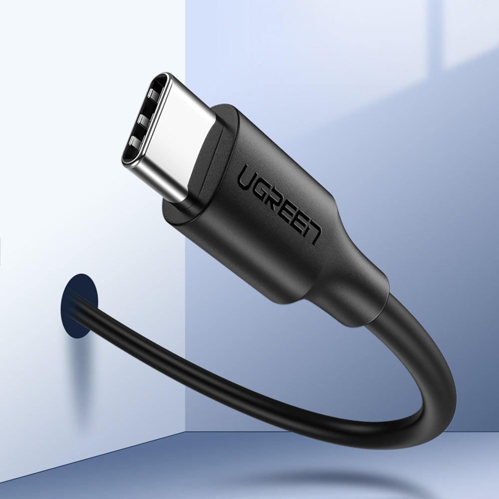 Ugreen US286 USB-C - USB-C PD QC 3A 480Mb/s 2m Kabel - sort