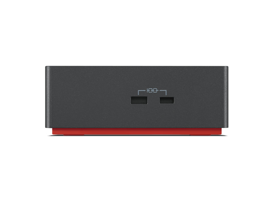 Lenovo 40B00300EU dockingstation Ledningsført Thunderbolt 4 Sort, Rød