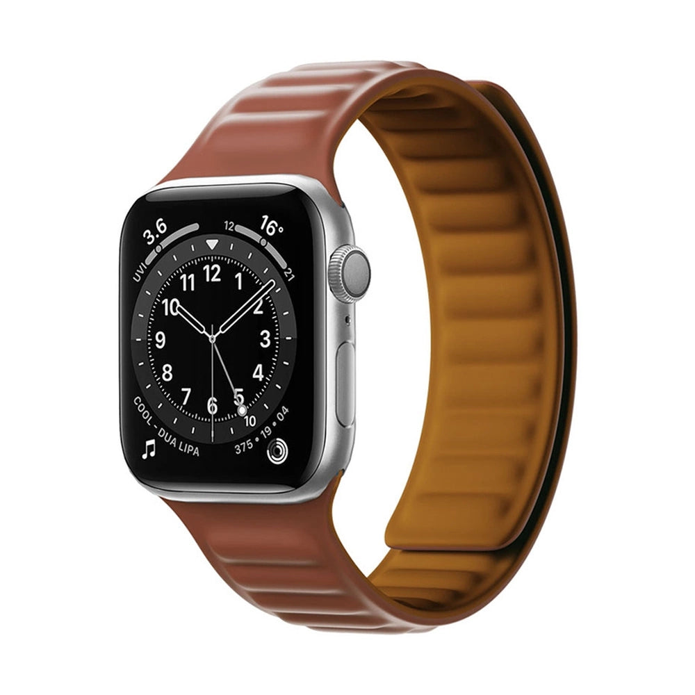 Magnetstrop Magnetstrop Armbånd til Apple Watch 42 / 44 mm - Brunt