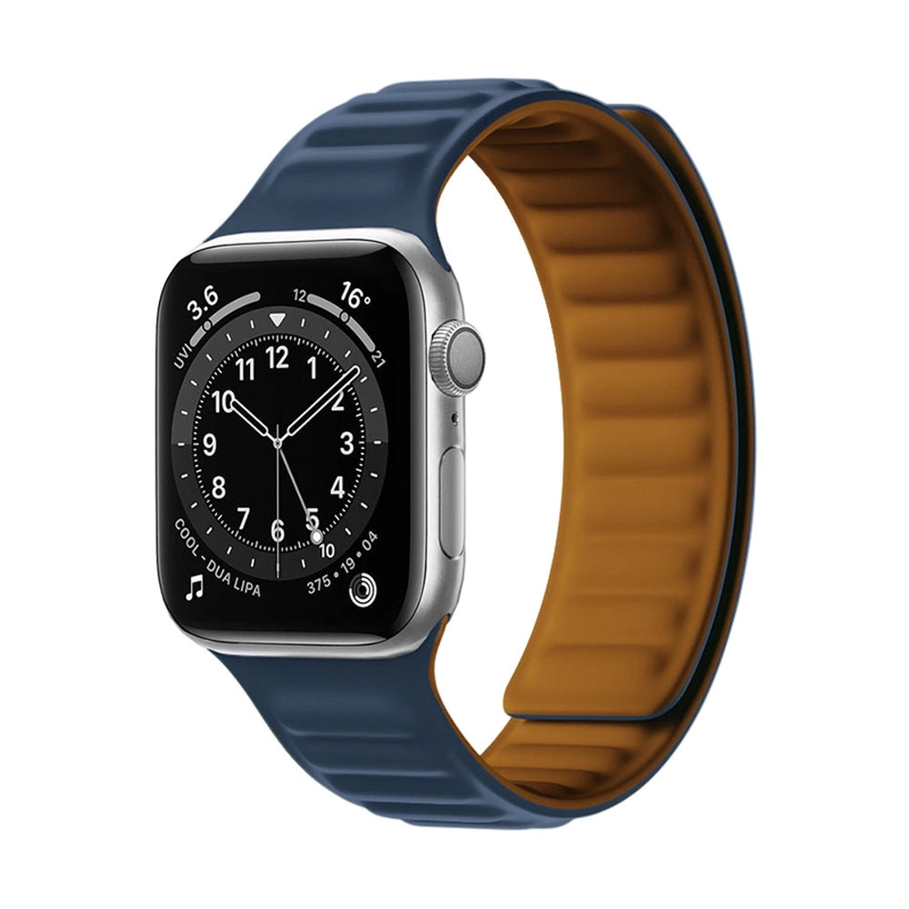 Magnetisk rem Magnetisk rem Armbånd til Apple Watch 41mm - Blå