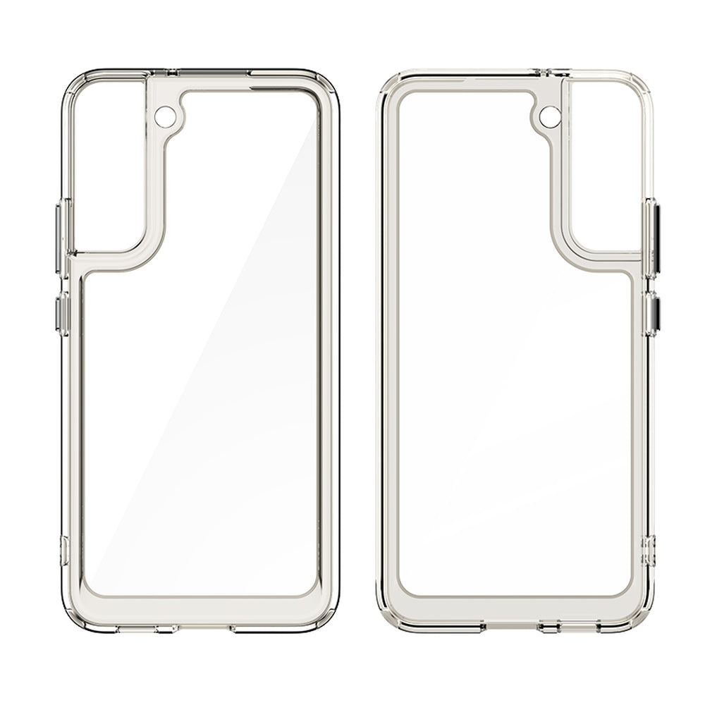 Outer Space Case Case til Samsung Galaxy S22 + (S22 Plus) Hard Cover med Gel Frame Transparent