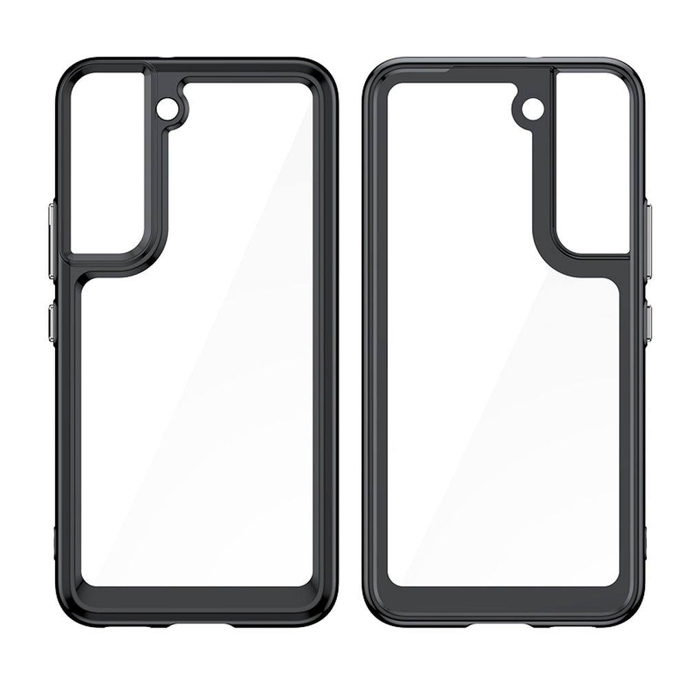 Outer Space Case Case til Samsung Galaxy S22 + (S22 Plus) Hard Cover med Gel Frame Transparent