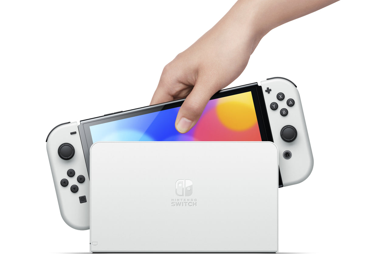 Nintendo Switch OLED bærbar spilkonsol 17,8 cm (7") 64 GB Berøringsskærm Wi-Fi Hvid